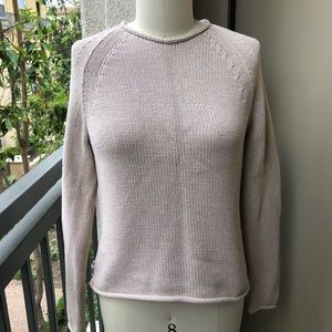 J. Crew | Mercantile Beige tan Knit sweater SM